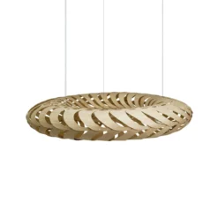 David Trubridge Maru Pendelleuchte Ø 140cm bambus