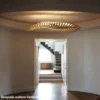 David Trubridge Navicula medium Pendelleuchte 90 cm schwarz 2 Seiten