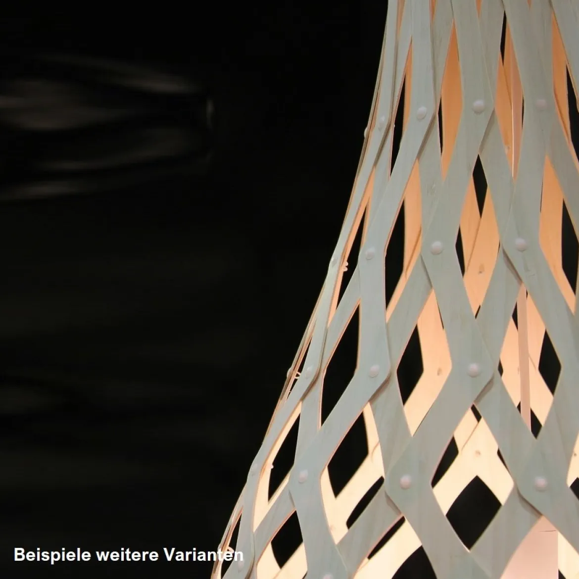 David Trubridge Nikau Pendelleuchte bambus