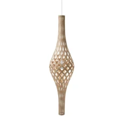 David Trubridge Nikau Pendelleuchte bambus
