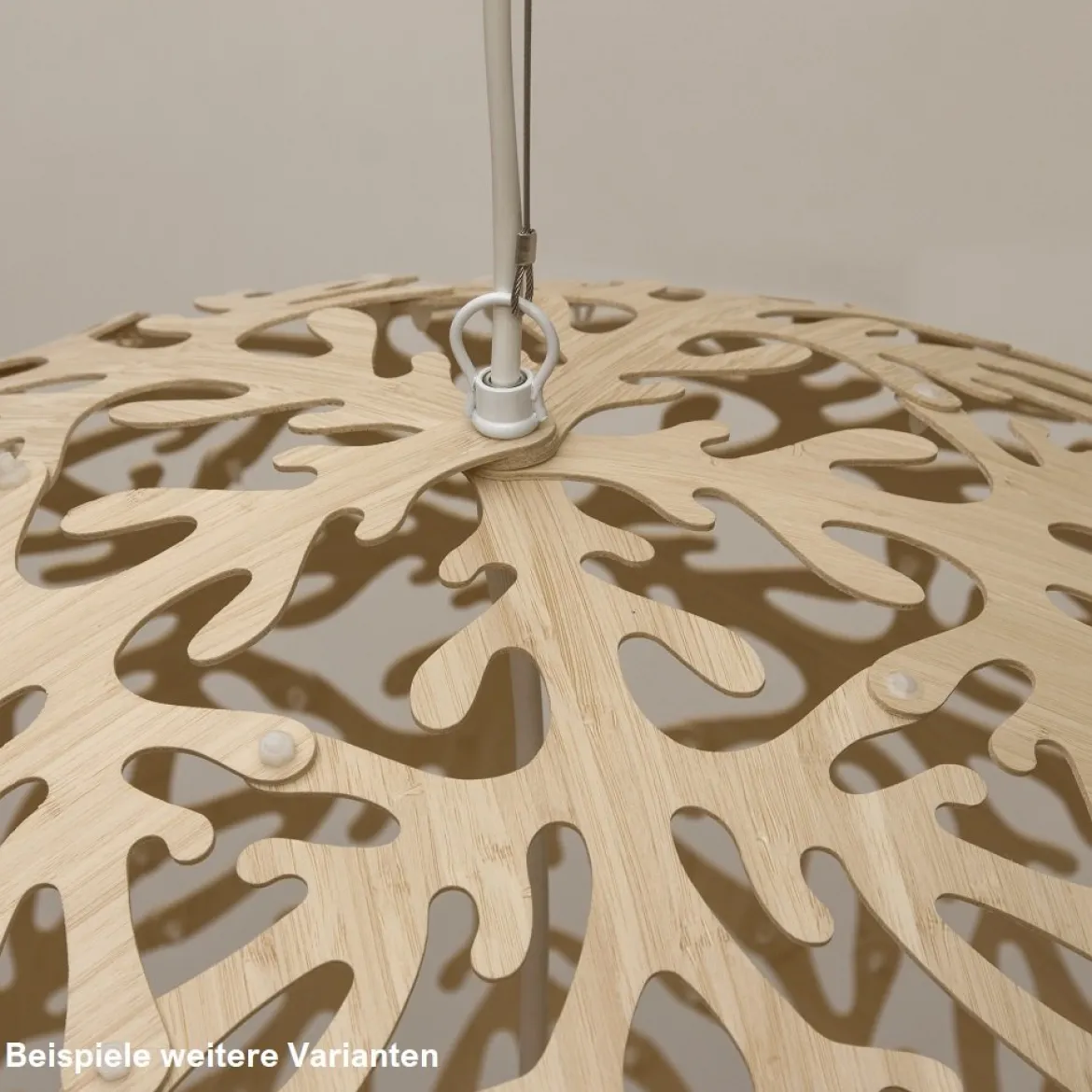 David Trubridge Sola Pendelleuchte Ø 80cm bambus