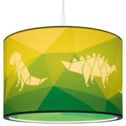 Elobra 139677 Hängeleuchte Dinopoly grün 40cm