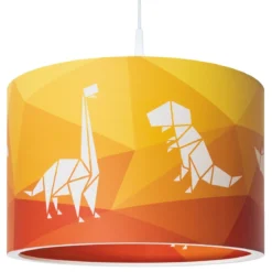 Elobra 139905 Hängeleuchte Dinopoly orange 40cm E27