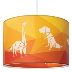 Elobra 139905 Hängeleuchte Dinopoly orange 40cm E27