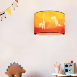 Elobra 139905 Hängeleuchte Dinopoly orange 40cm E27