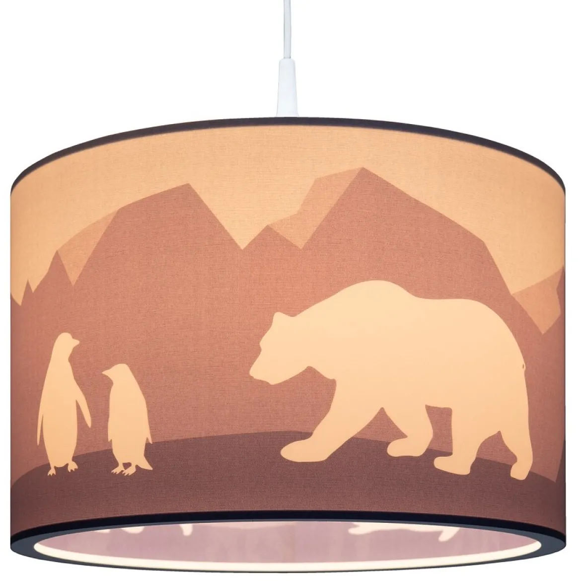 Elobra 139561 Hängeleuchte Scandi Antarktis lila 40cm