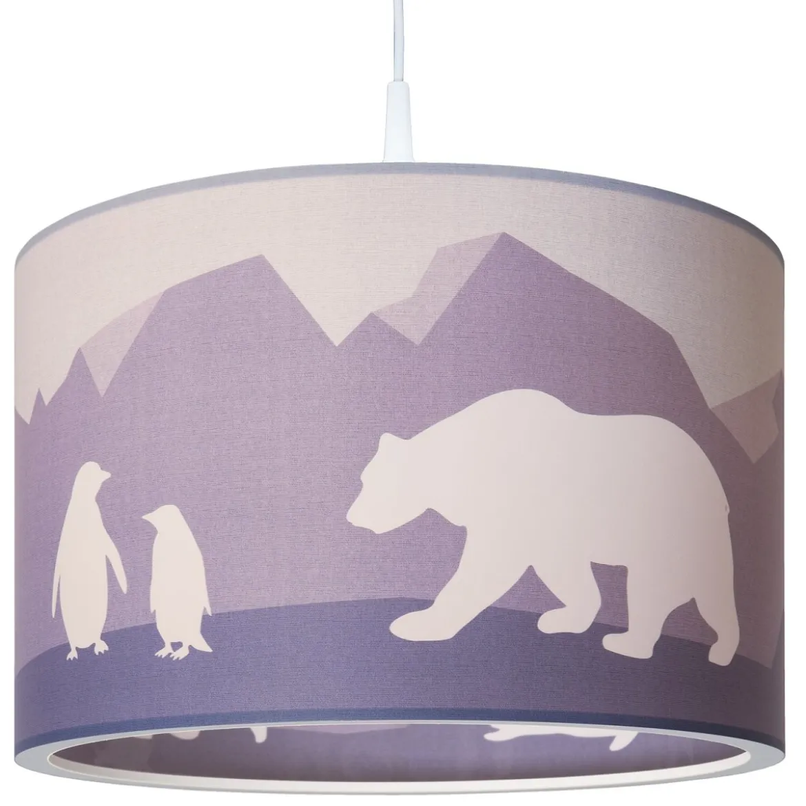 Elobra 139561 Hängeleuchte Scandi Antarktis lila 40cm