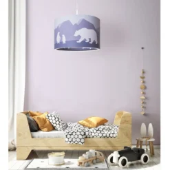 Elobra 139561 Hängeleuchte Scandi Antarktis lila 40cm