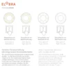 Elobra 139745 LED Deckenleuchte Dinopoly orange 3000K