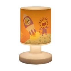 Elobra 140987 LED Tischleuchte Akkuleuchte Little Astronauts Escape orange lila