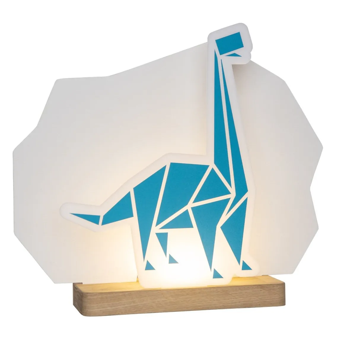 Elobra 139943 LED Tischleuchte Stecksystem Dinopoly blau warmweiß