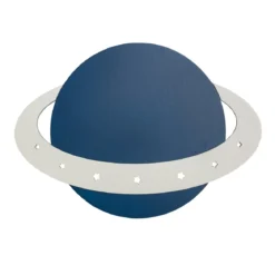 Elobra 141175 LED Wandleuchte Saturn dunkelblau warmweiß