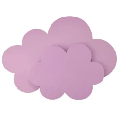 Elobra 139660 LED Wandleuchte Wölkchen rosa warmweiß