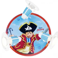 Elobra No. 130841 Deckenleuchte Rondell Capt'n Sharky in See 3-flammig, Blau