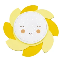 Elobra No. 137390 Deckenleuchte Sonne Siri Starlight Smile gelb weiß