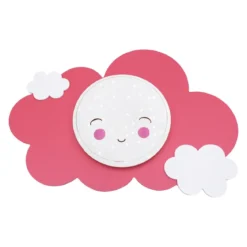 Elobra No. 137574 Deckenleuchte Wolke Starlight Smile altrosa weiß