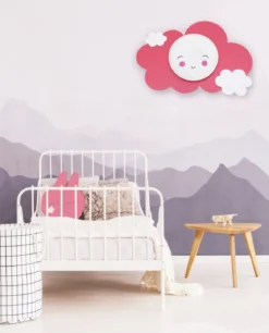 Elobra No. 137574 Deckenleuchte Wolke Starlight Smile altrosa weiß