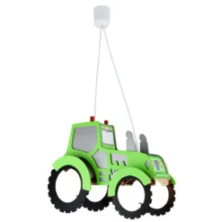 Elobra No. 127995 Pendelleuchte Traktor 2-flammig, Grün