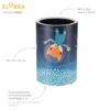 Elobra No. 139233 Tischleuchte Little Astronauts Space Mission Blau