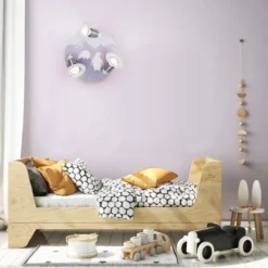 Elobra 139585 Spot Rondell Scandi Antarktis 3-flammig lila E14