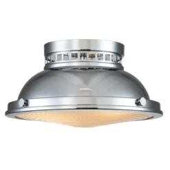 Elstead Amelia 2 Light Deckenleuchte 2-flammig chrom E27