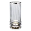 Elstead Arno Tischlampe Rauchglas poliertes Nickel