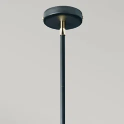 Elstead Balance Pendelleuchte 5-flammig schwarz Lampenschirm weiss E27
