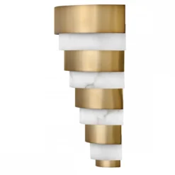 Elstead Echelon LED Wandleuchte Messing 3000K