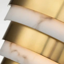 Elstead Echelon LED Wandleuchte Messing 3000K