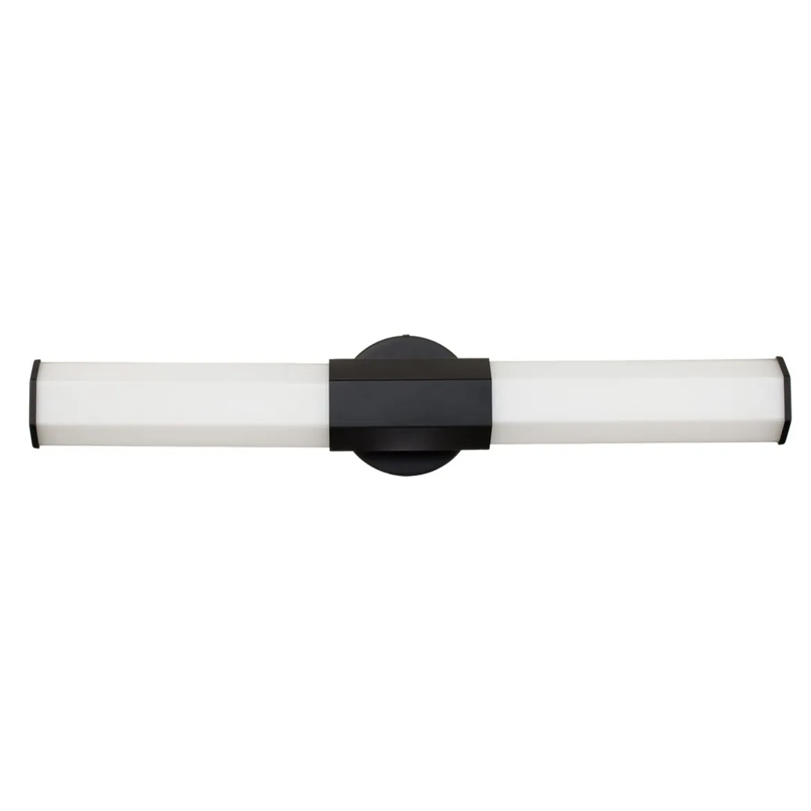 Elstead Facet Dual LED Wandleuchte schwarz matt opal