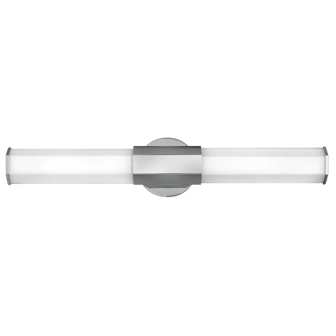 Elstead Facet Dual LED Wandleuchte chrom opal