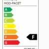Elstead Facet LED Wandleuchte schwarz matt opal IP44