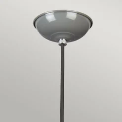 Elstead Franklin Hängeleuchte Grau 1-flammig 30cm