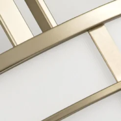 Elstead Fusion 3 Light Deckenleuchte 3-flammig messing natur lackiert E27