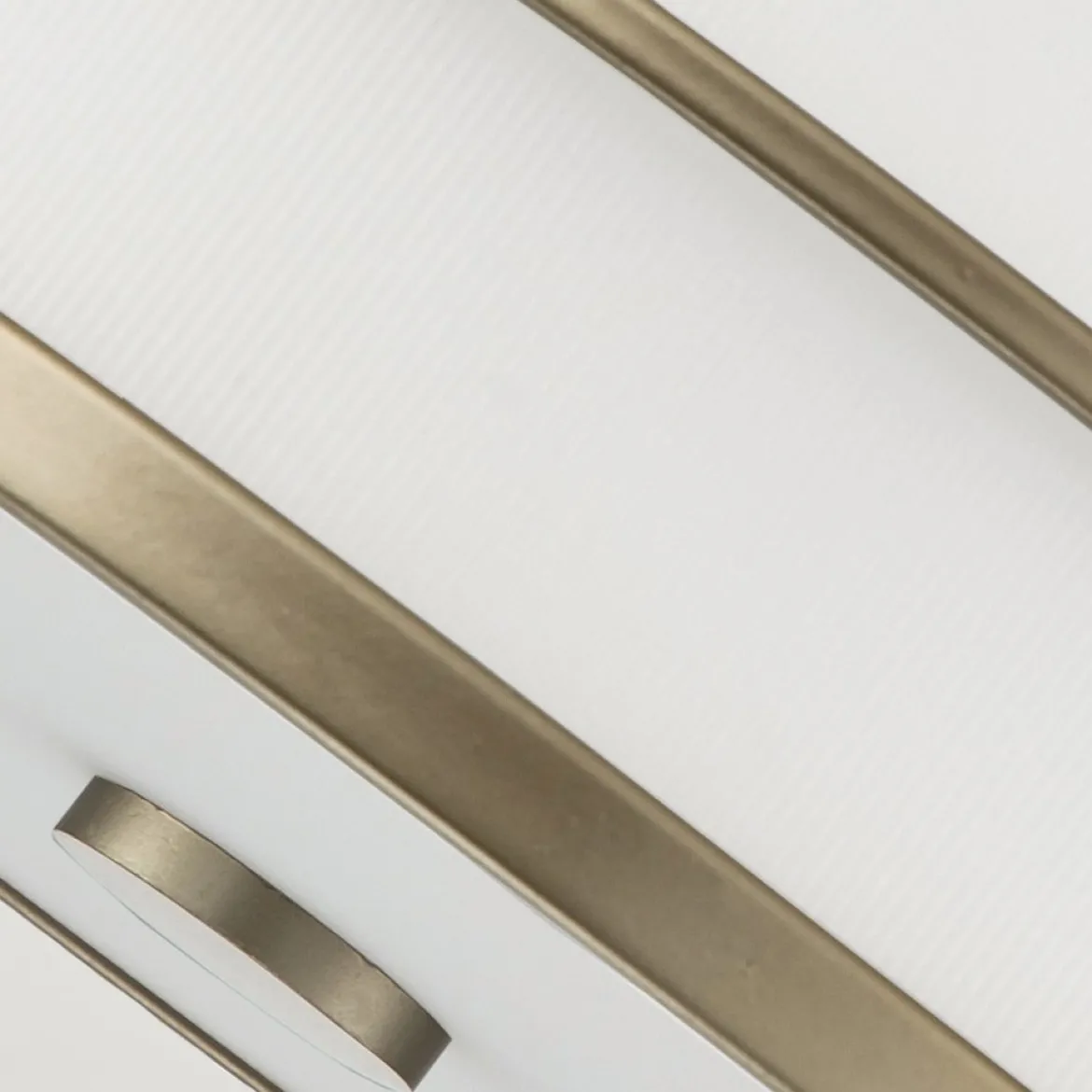 Elstead Fusion 3 Light Deckenleuchte 3-flammig messing natur lackiert E27
