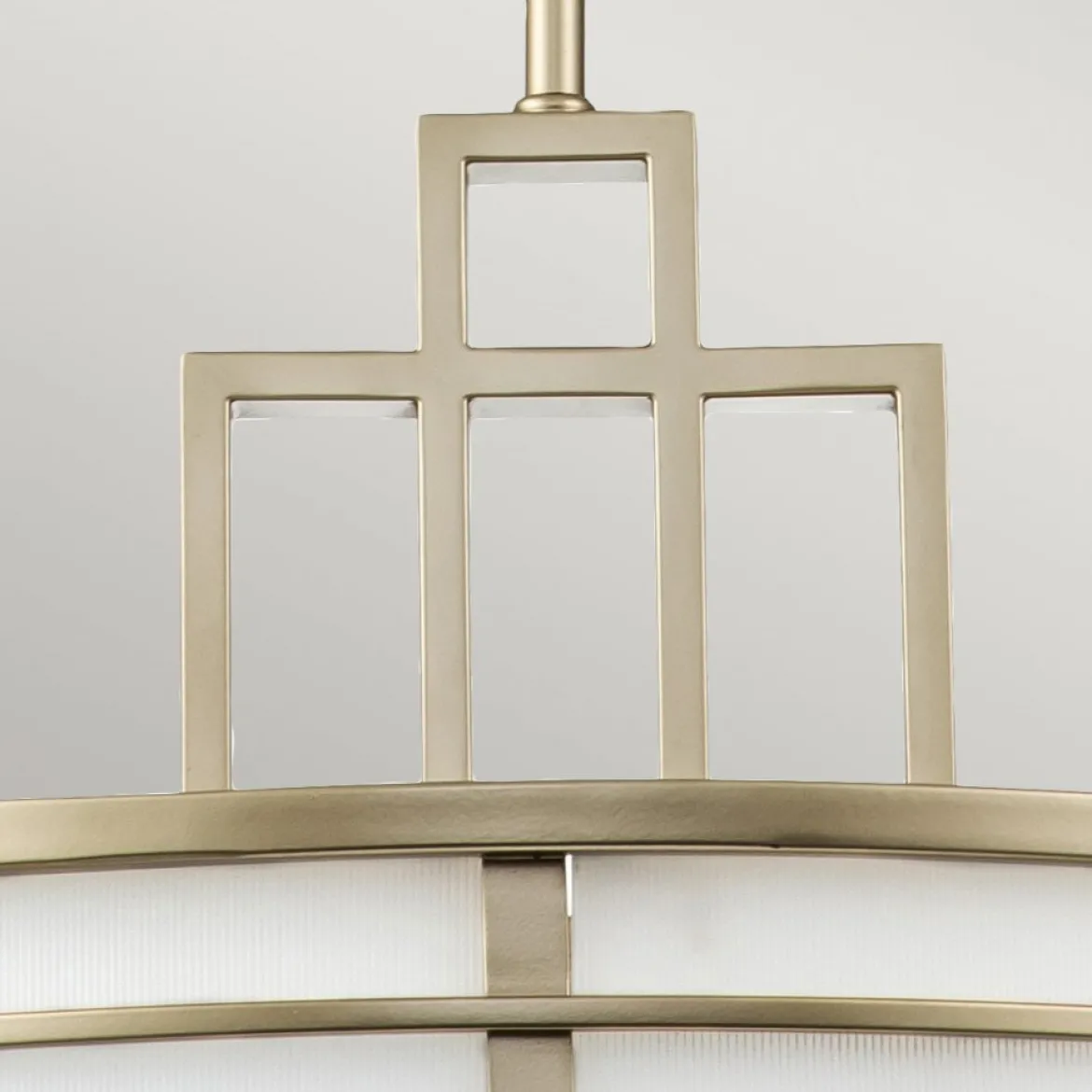 Elstead Fusion 3 Light Pendelleuchte 3-flammig messing natur lackiert E27