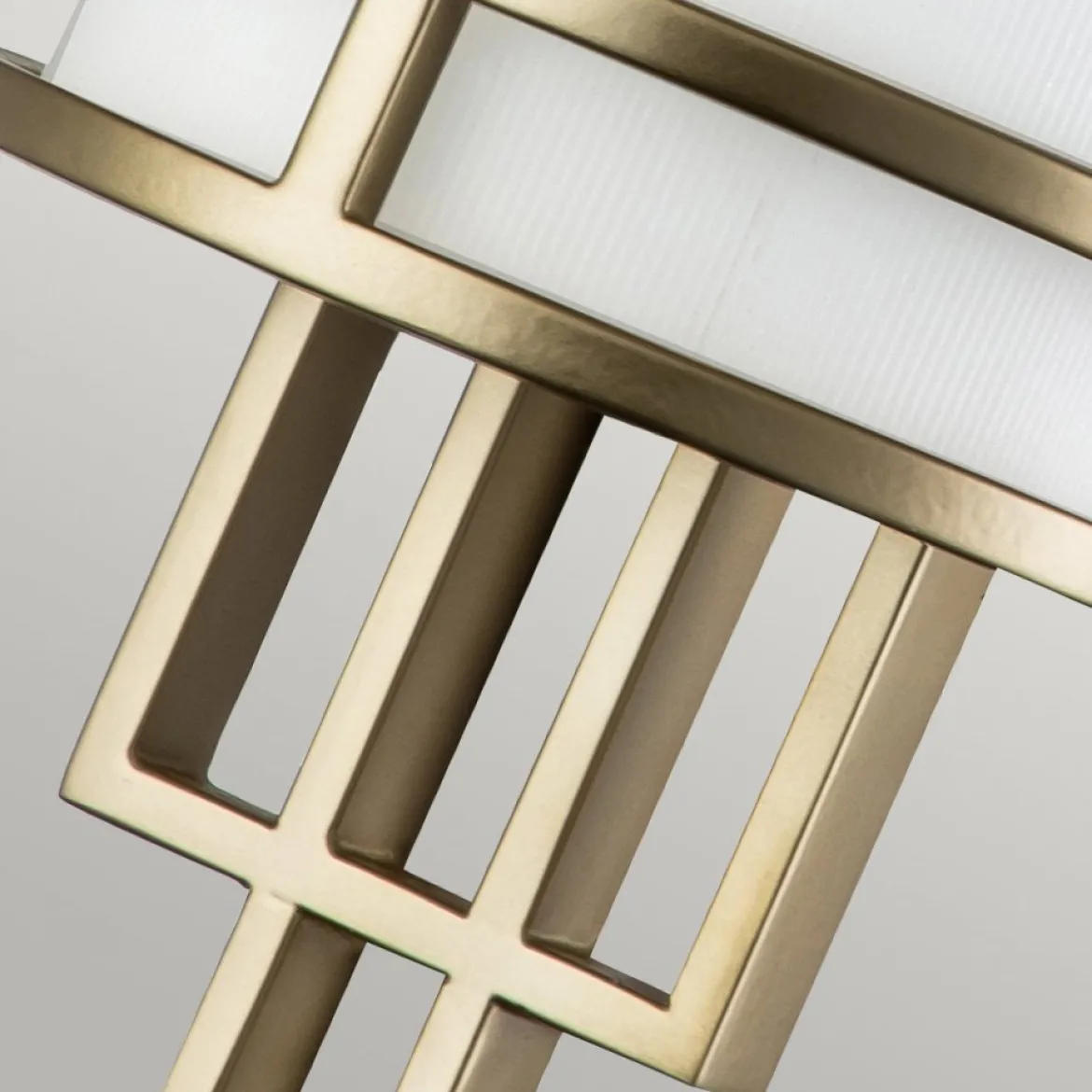 Elstead Fusion 1 Light Wandleuchte 1-flammig messing natur lackiert E27