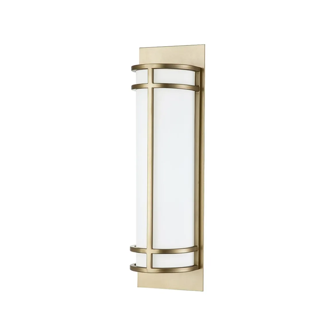 Elstead Fusion 2 Light Wandleuchte 2-flammig messing natur lackiert E27