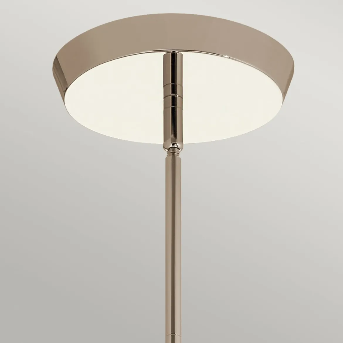 Elstead Kayva LED Kronleuchter 6-flammig Nickel klar 3000K