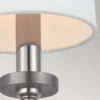Elstead  LED Wandleuchte Felixstowe chrom Schirm weiß