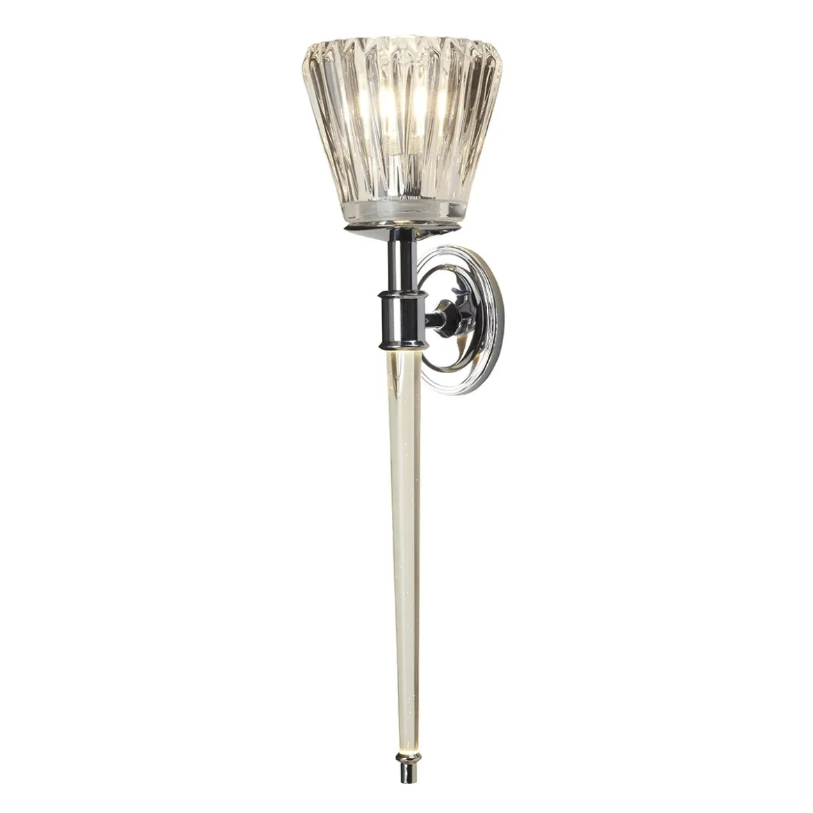 Elstead Lighting Agatha 2-Light Wandleuchte Chrom poliert 1-flammig G9 IP44
