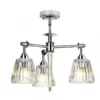 Elstead Lighting Agatha 3-Light Deckenleuchte Chrom poliert 3-flammig G9 IP44