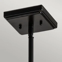 Elstead Lighting Alderley Pendelleuchte Trio-Mount 2-Light Bronze E27 Tiffany mehrfarbig