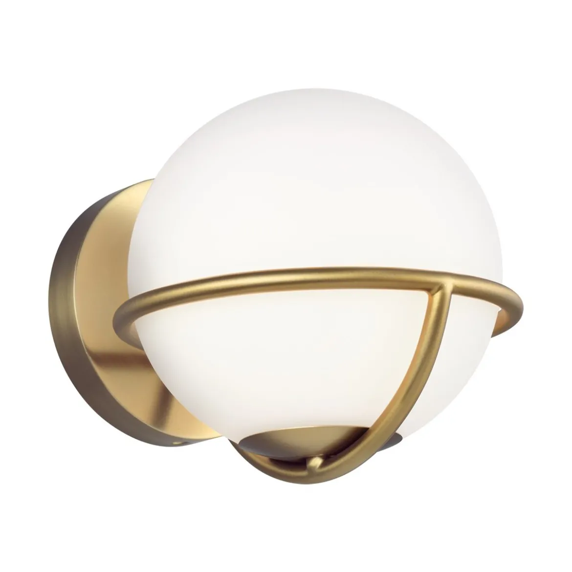 Elstead Lighting Apollo 1-Light Wandleuchte 1-flammig G9 Messing matt