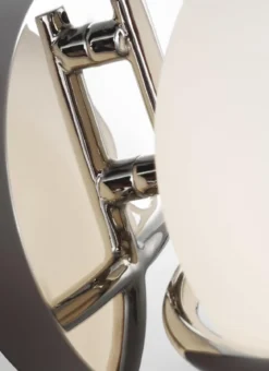 Elstead Lighting Apollo 1-Light Wandleuchte 1-flammig G9 silberfarben