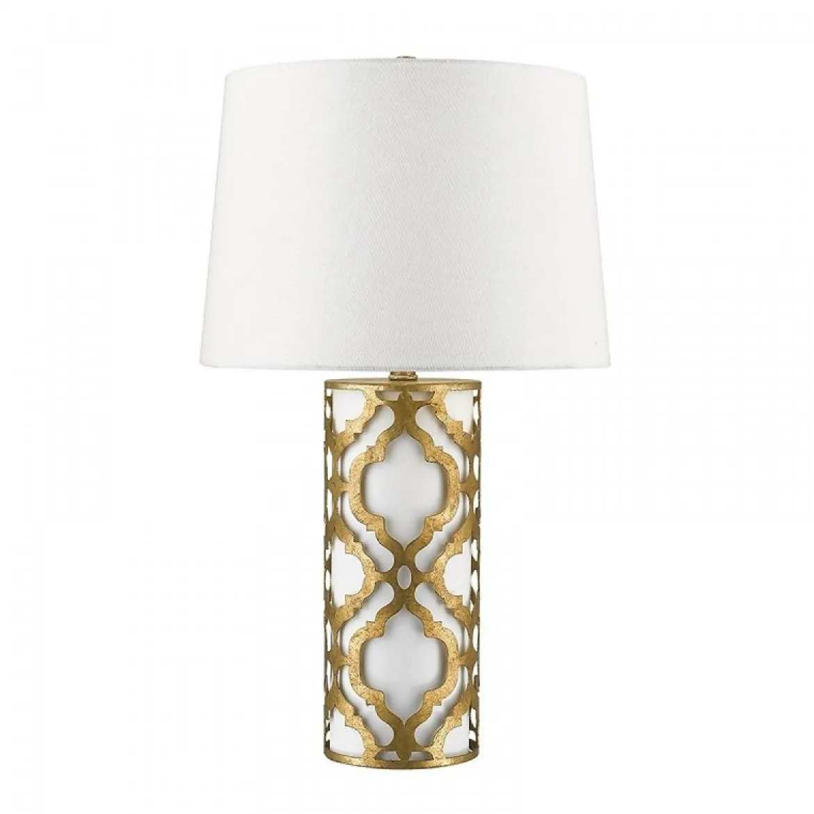 Elstead Lighting Arabella 1-Light Tischleuchte Gold 1-flammig E27 70cm