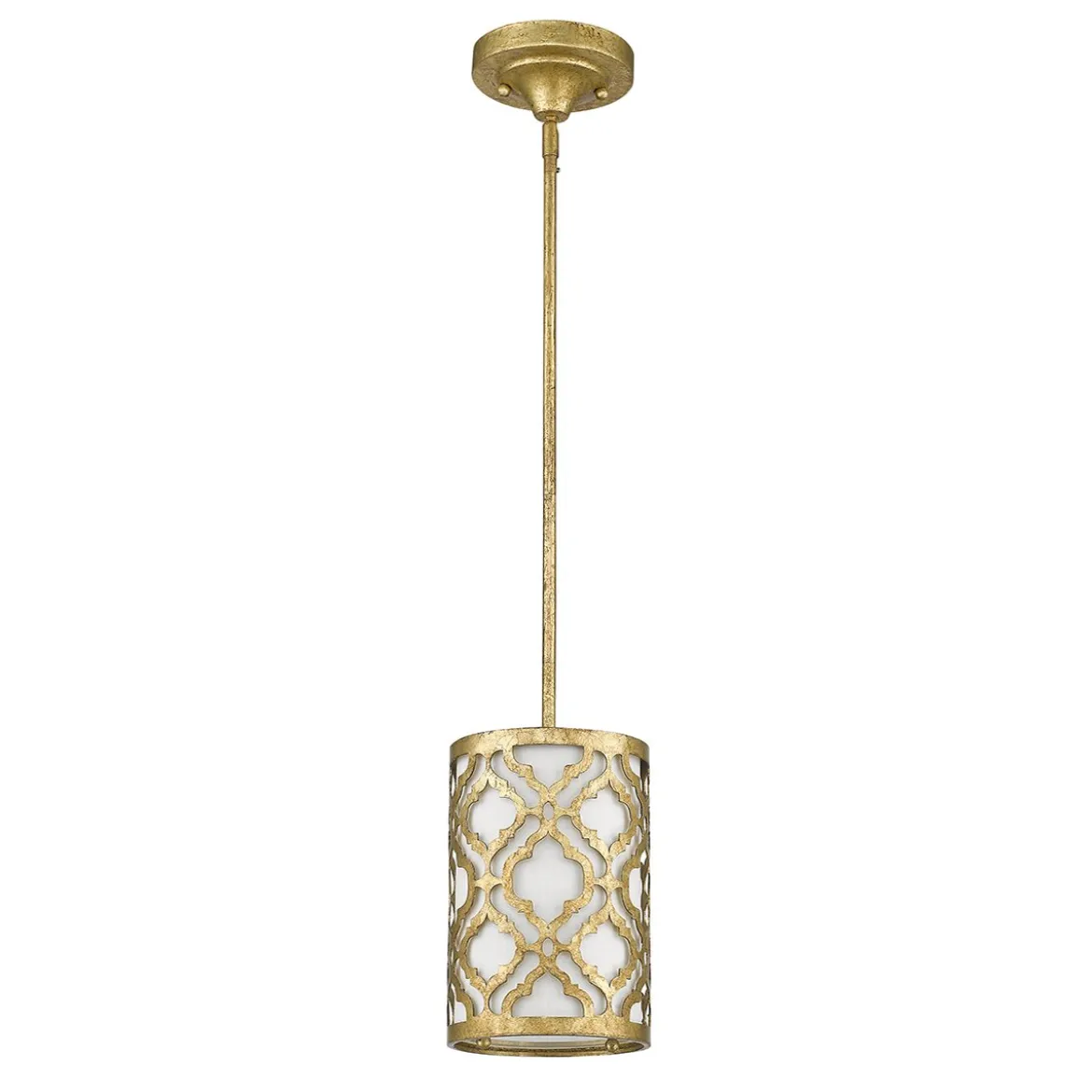 Elstead Lighting Arabella 1-Light Pendelleuchte Gold 1-flammig E27