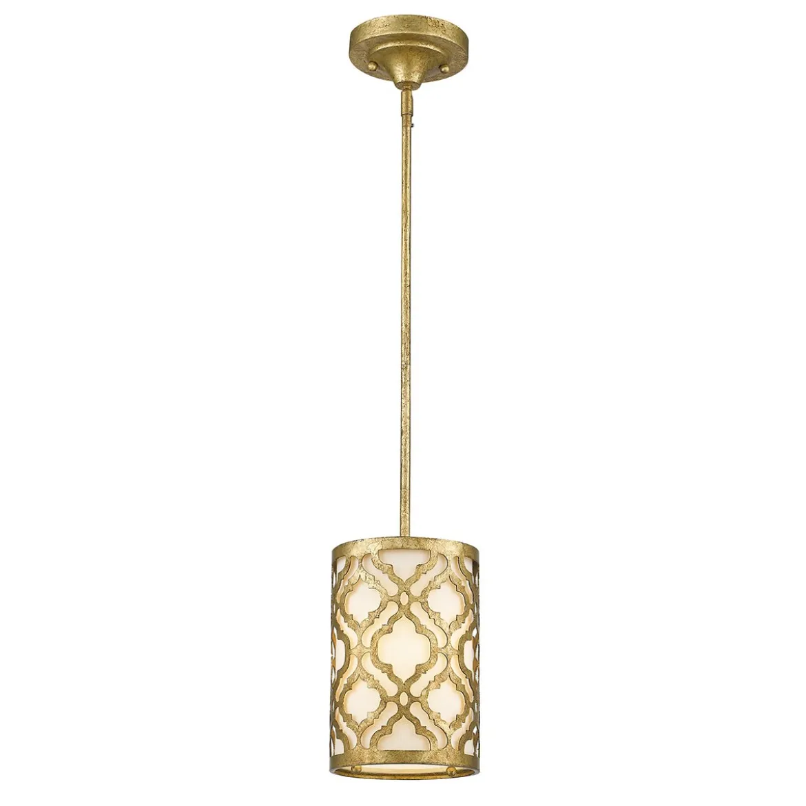 Elstead Lighting Arabella 1-Light Pendelleuchte Gold 1-flammig E27