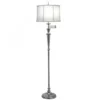 Elstead Lighting Arlington 1-Light Swing Arm Stehleuchte Antik Nickel 168cm