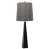 Elstead Lighting Ascent 1-Light Tischleuchte Schwarz 1-flammig 79cm E27